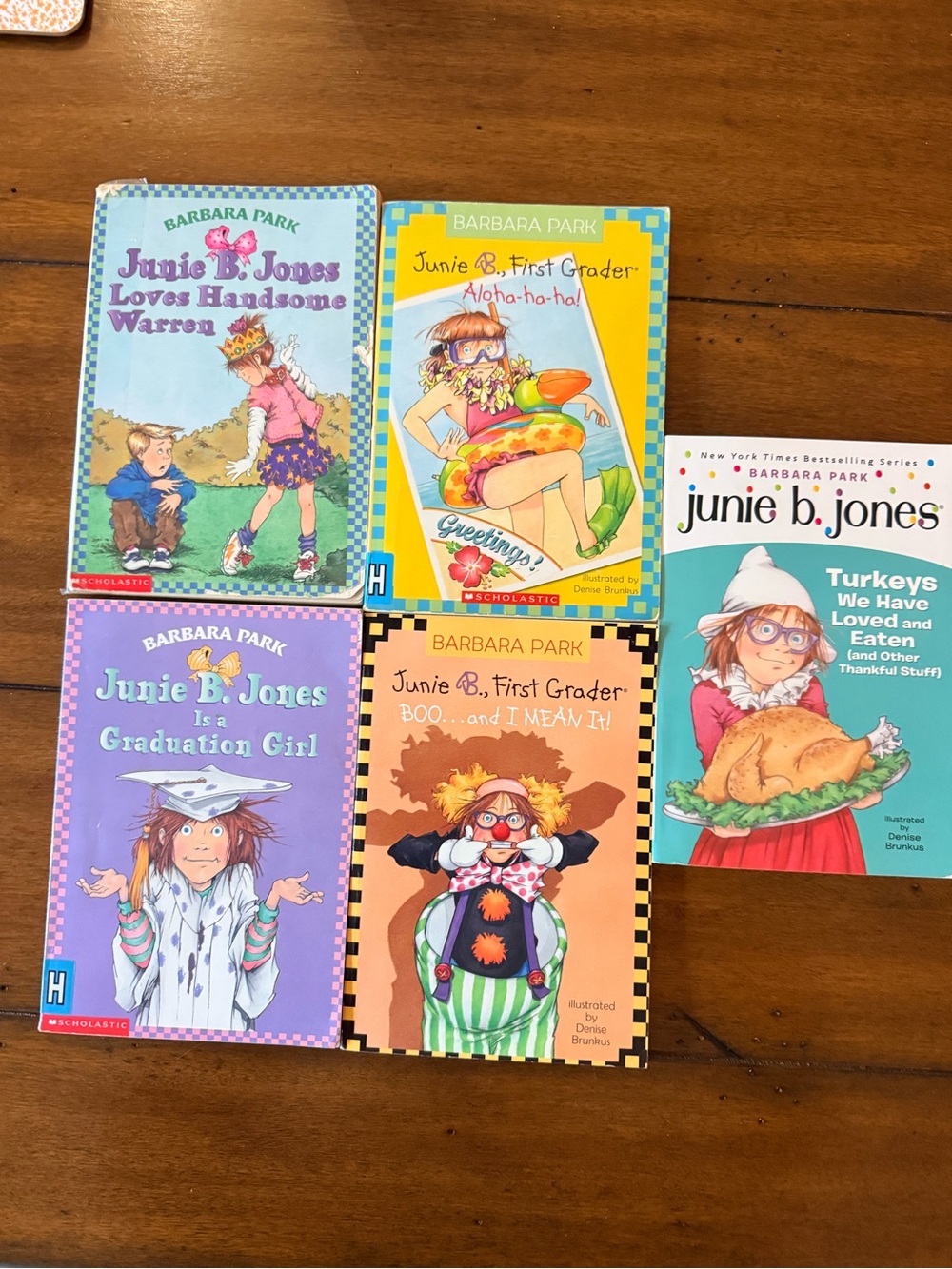 Junie B. Jones Book Set of 5 Kids and Collection